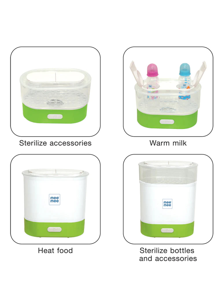 Mee Mee Advanced 3 in 1 Digital Steam Sterilizer & Bottle Warmer