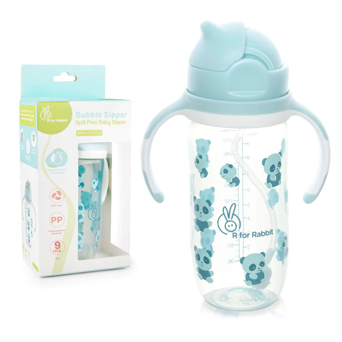 R for Rabbit Bubble Sipper Bottle