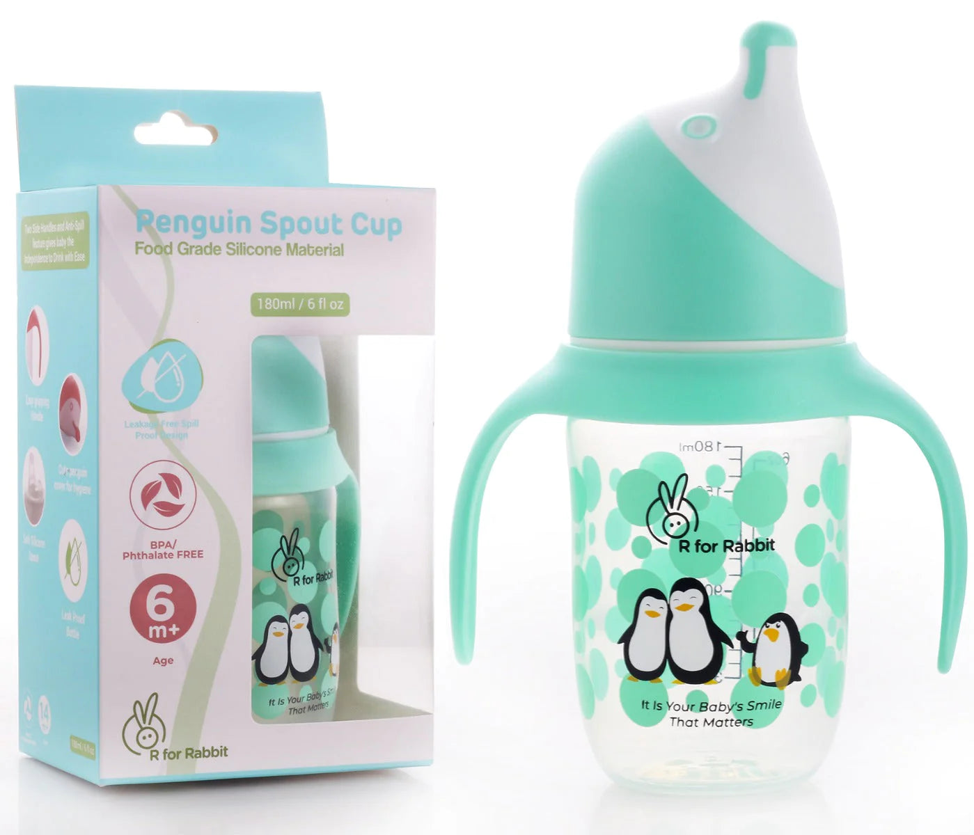 R for Rabbit Penguin Spout Cup