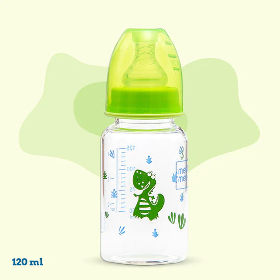 Mee Mee Milk-Safe™ Premium Glass Feeding Bottle