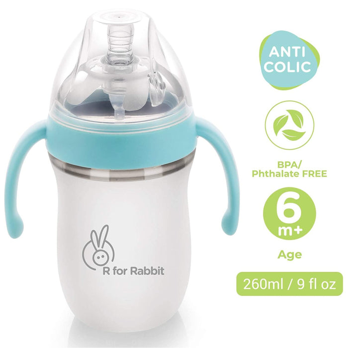 Rabbit First Feed 260 ml - Silicon Feeding Bottle