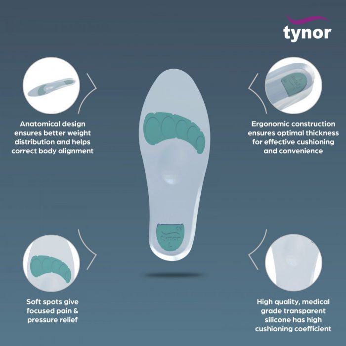 Tynor Insole Full Silicone