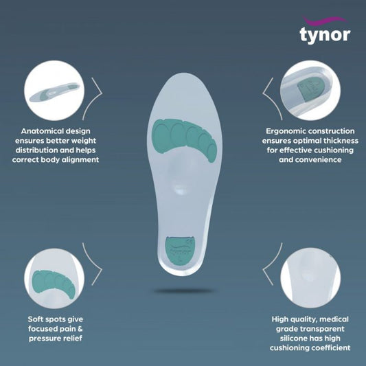 Tynor Insole Full Silicone