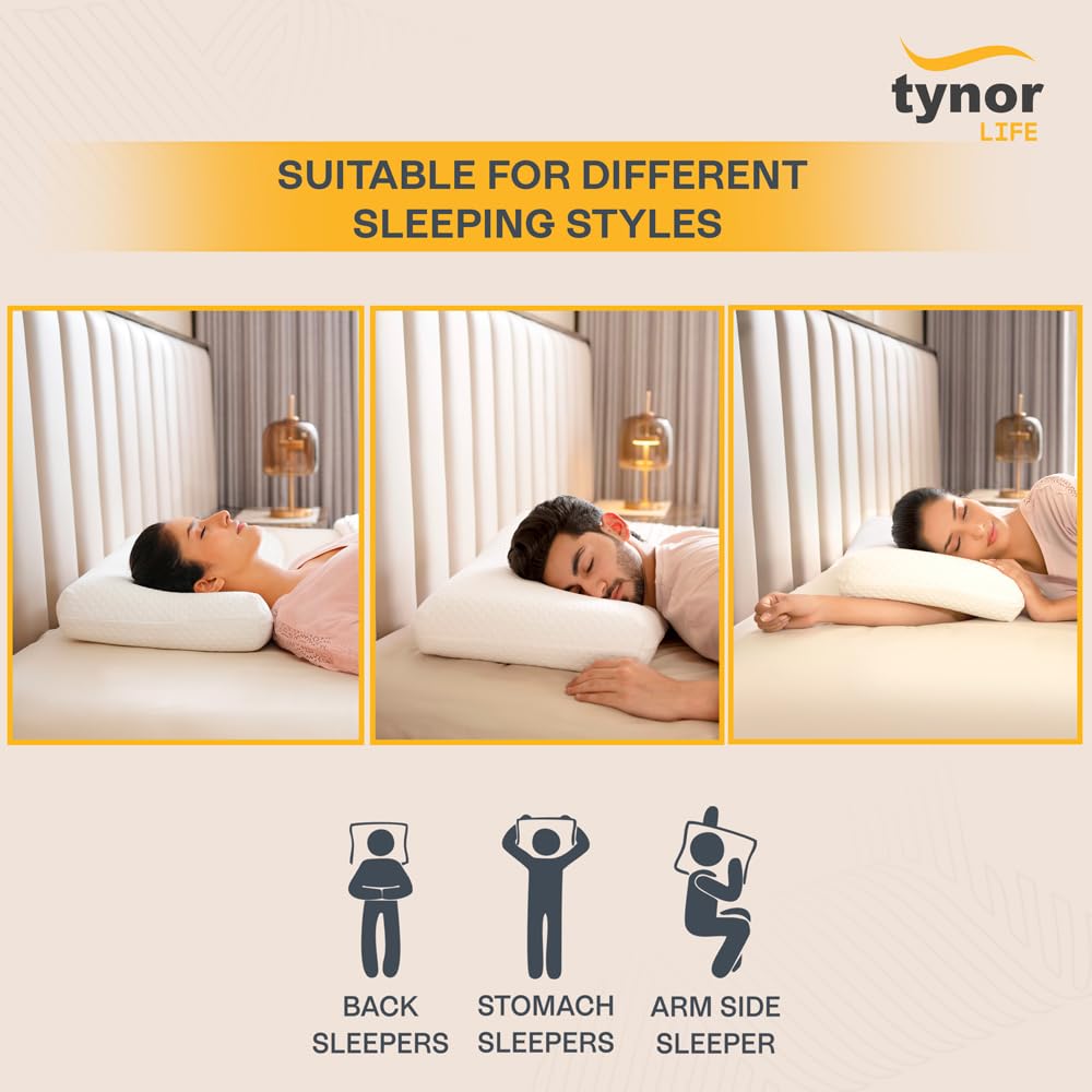 TYNOR Elite Ortho Memory Pillow, 1 Unit