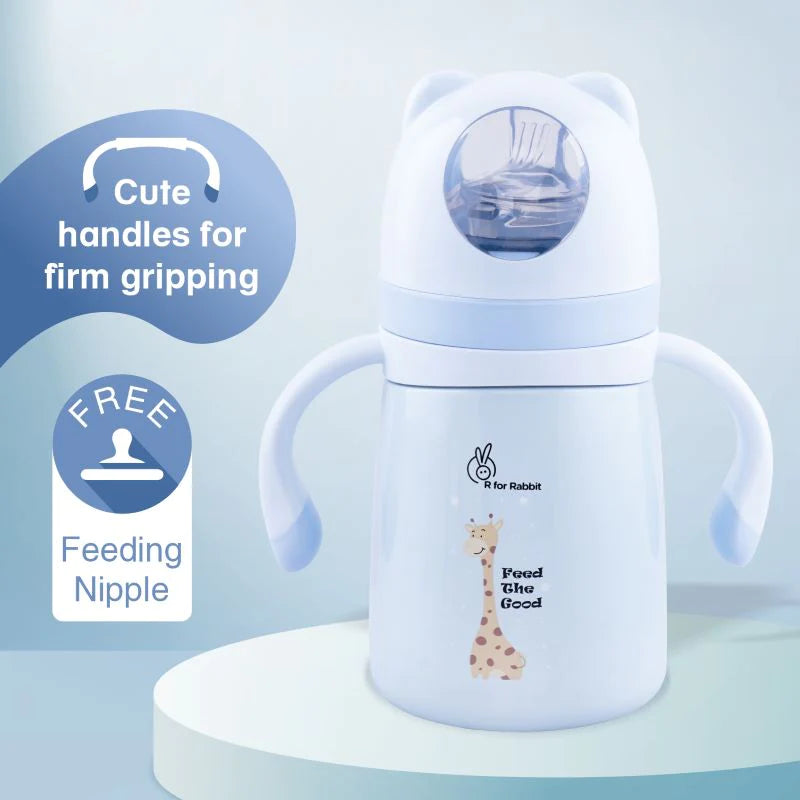 R for Rabbit Steebo Giffy SS Feeding Bottle 300 ML