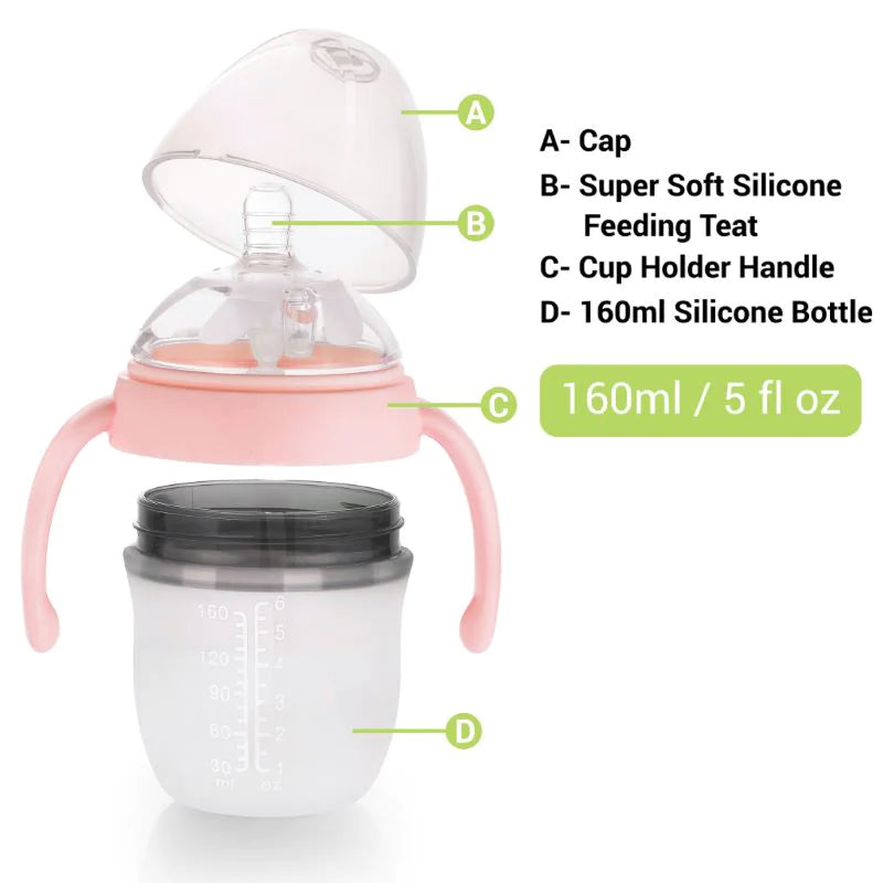 First Feed Silicon 160 ml Silicon Feeding Bottle