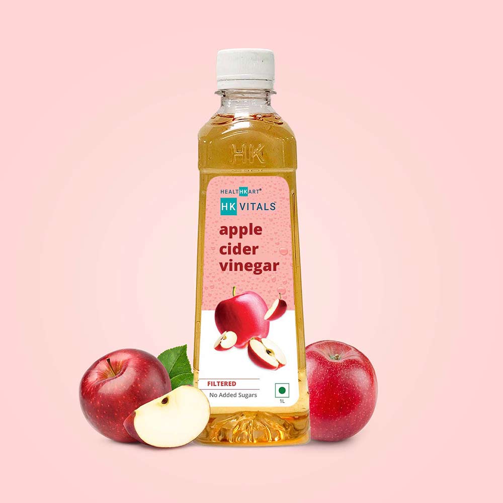 HK Vitals HealthKart Filtered Apple Cider Vinegar, 500 ml