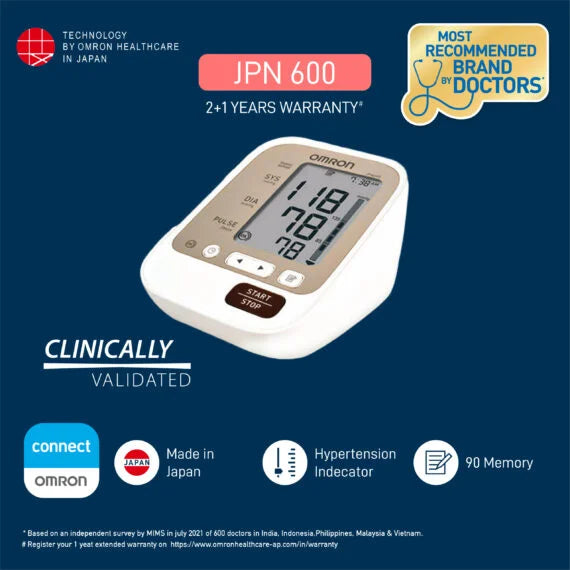 Omron JPN 600 Automatic Blood Pressure Monitor