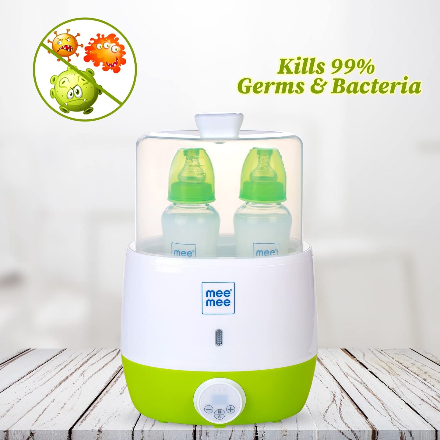 Mee Mee Advanced 3 in 1 Digital Steam Sterilizer & Bottle Warmer
