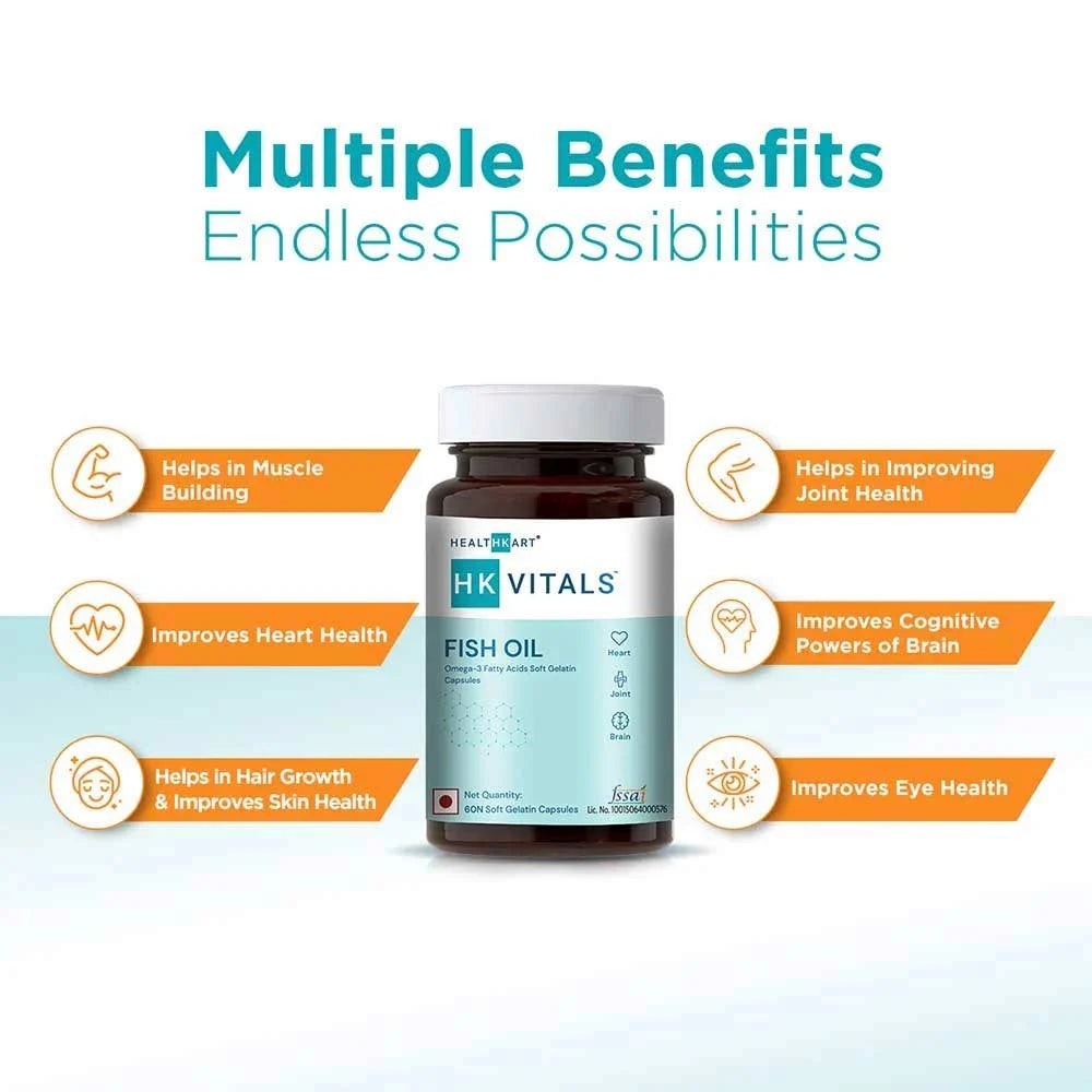 HK Vitals Fish Oil Capsules
