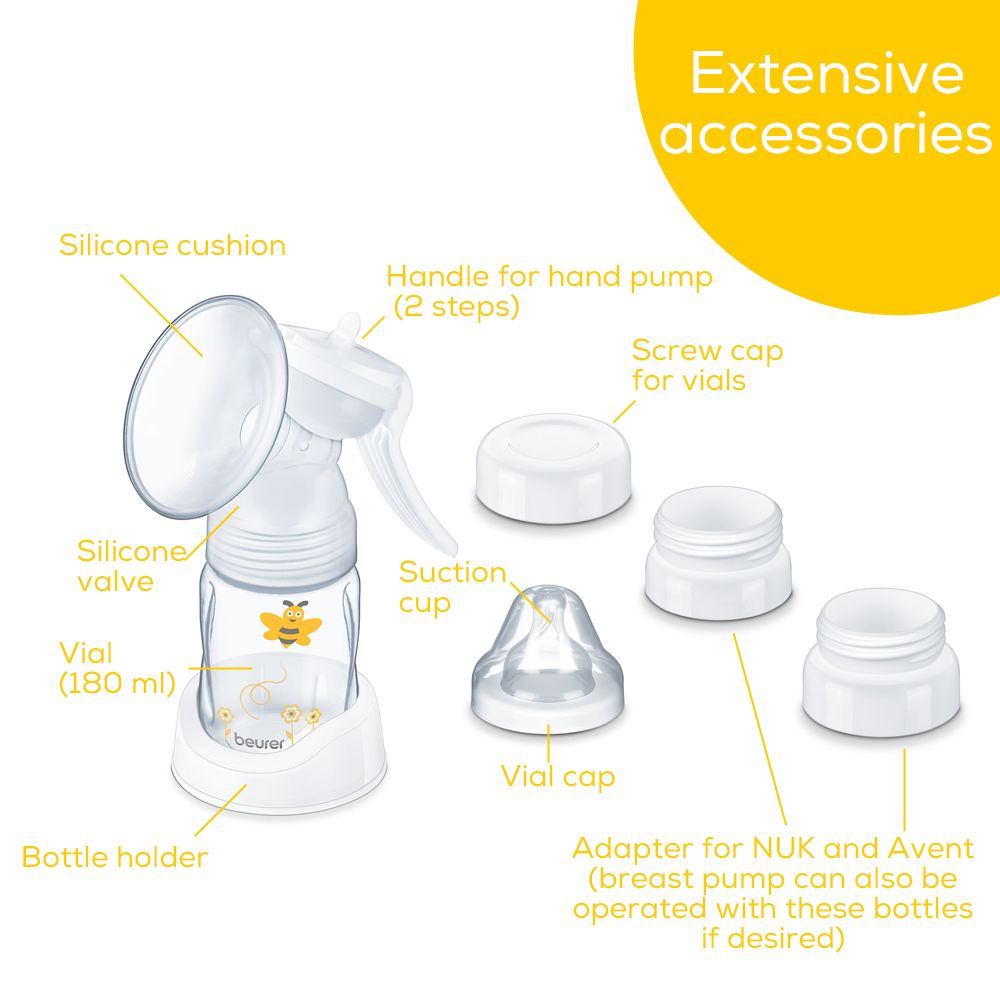 Beurer BY 15 Manual Breast Pump