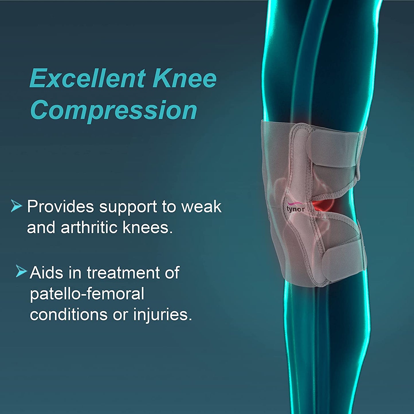 Tynor Elastic Knee Support