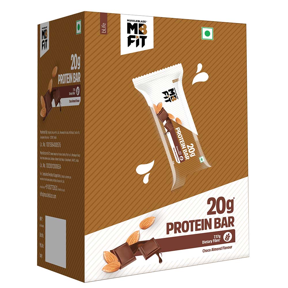 MuscleBlaze Energy Bar, 6 bar(s)