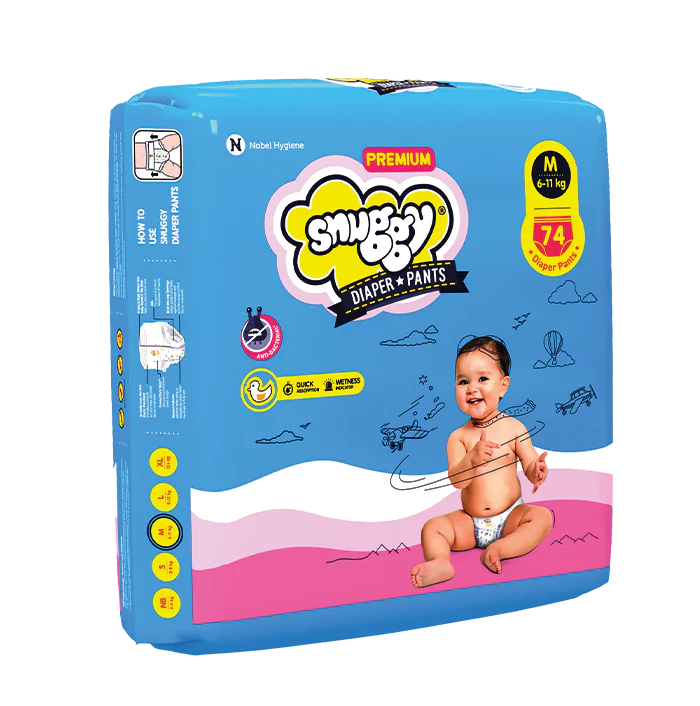 Snuggy Premium Diaper Pants (MRP 1099 PACK)