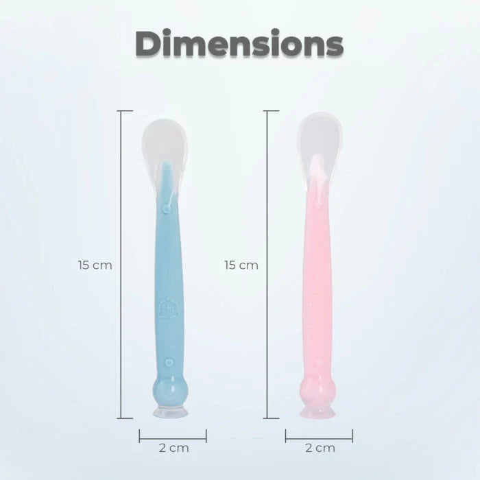 Safe Feed Silicone Baby Spoon Set