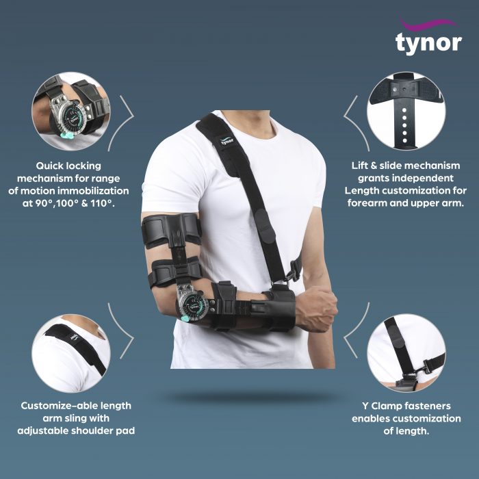 Tynor ROM Elbow Brace, Universal
