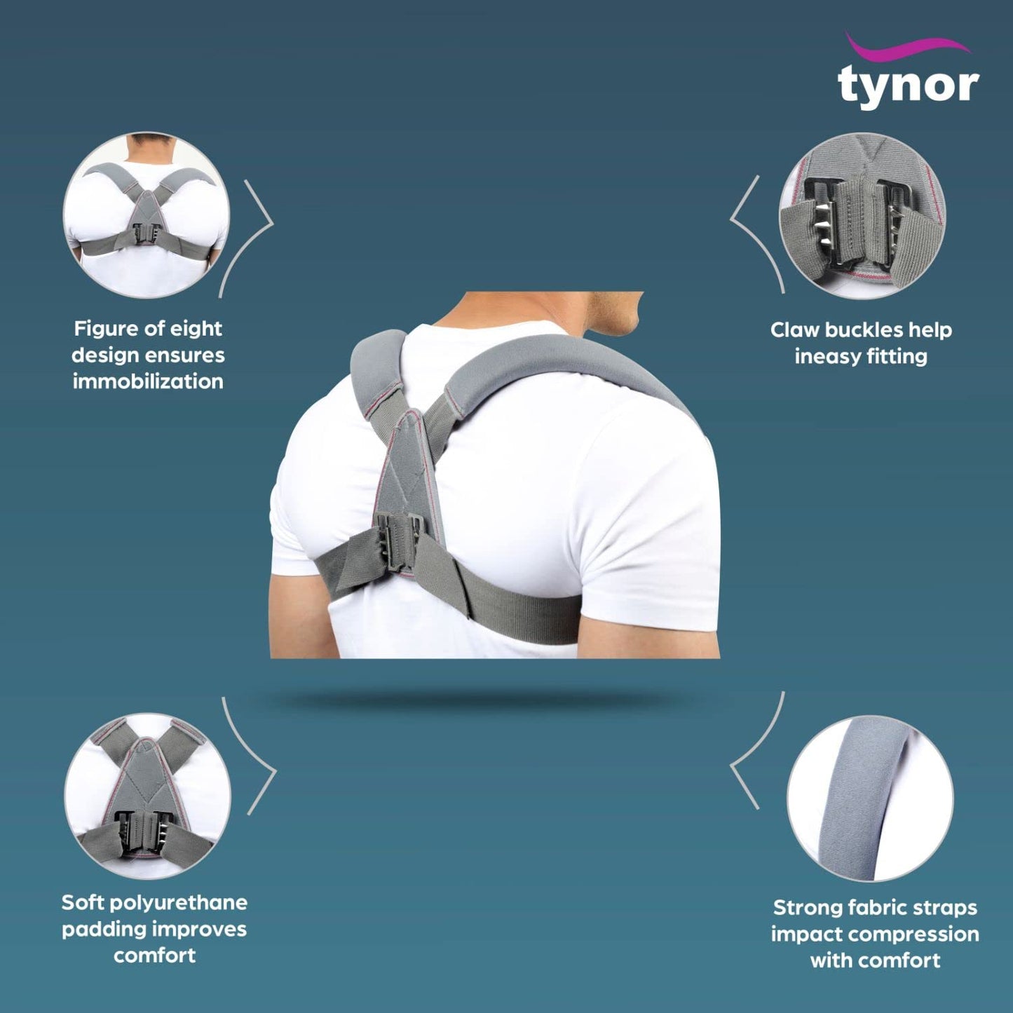 Tynor Clavicle Brace with Buckle