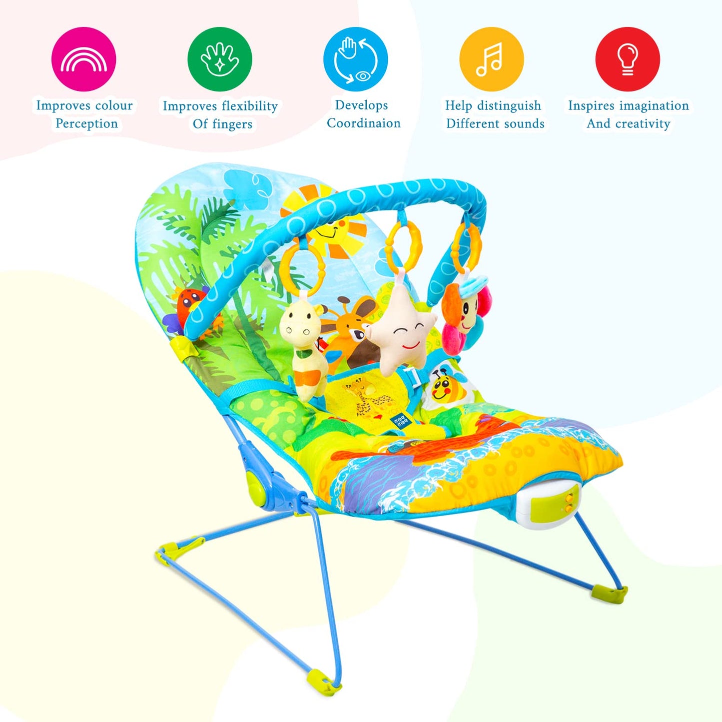Mee Mee Vibrating & Soothing Baby Bouncer