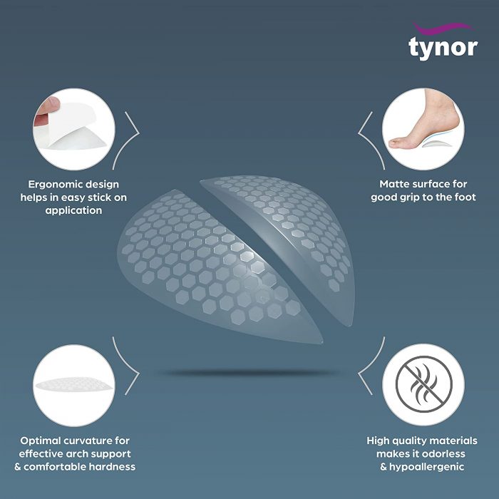 Tynor Arch Support Semi Pro (Pair)