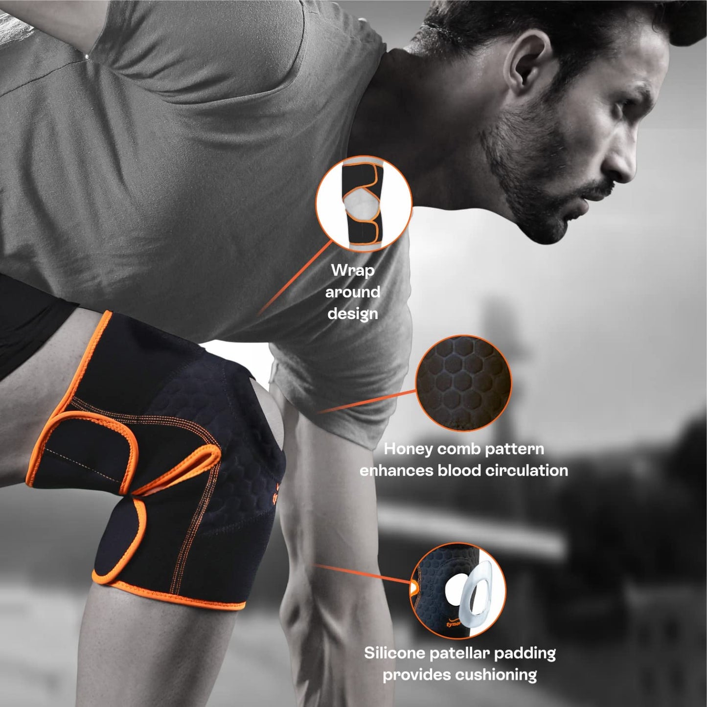 TYNOR Knee Wrap (Neo), Universal