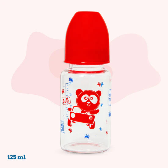 Mee Mee Milk-Safe™ Premium Glass Feeding Bottle