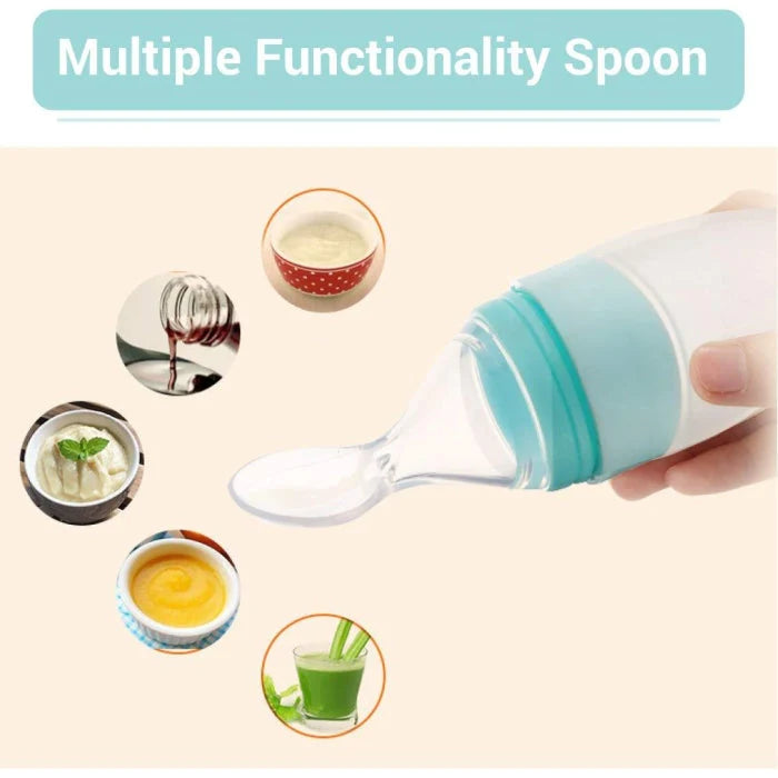 Silicone Feeding Bottle Spoon