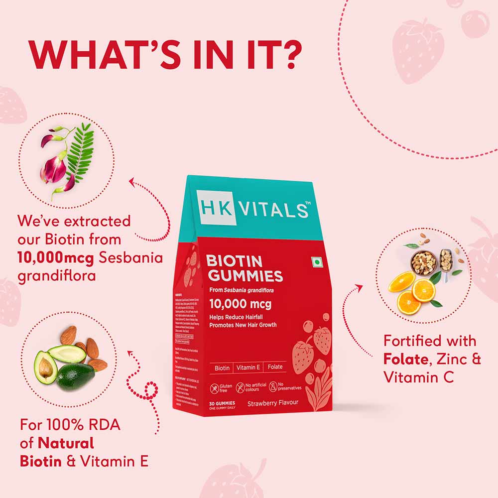 HK Vitals Biotin Gummies