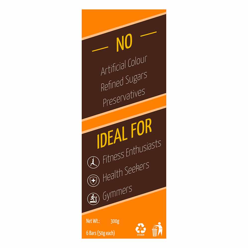 MuscleBlaze Energy Bar, 6 bar(s)