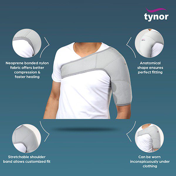 Tynor Shoulder Support Neoprene