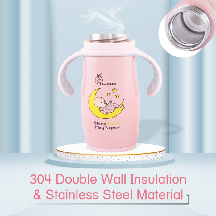 Steebo Crescent SS Baby Spout Sipper 240 ML