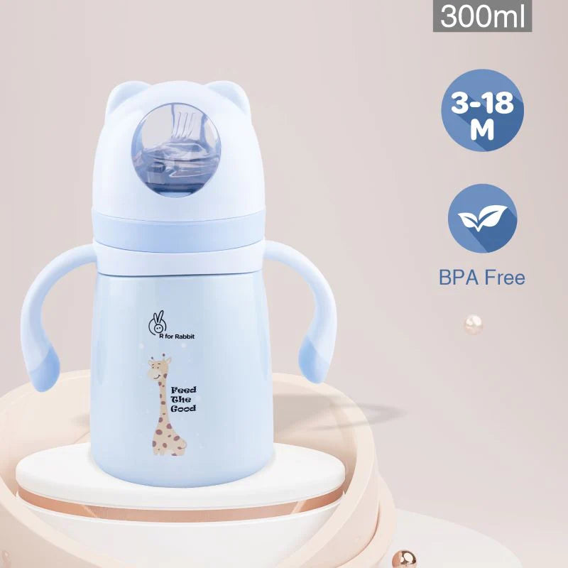 R for Rabbit Steebo Giffy SS Feeding Bottle 300 ML