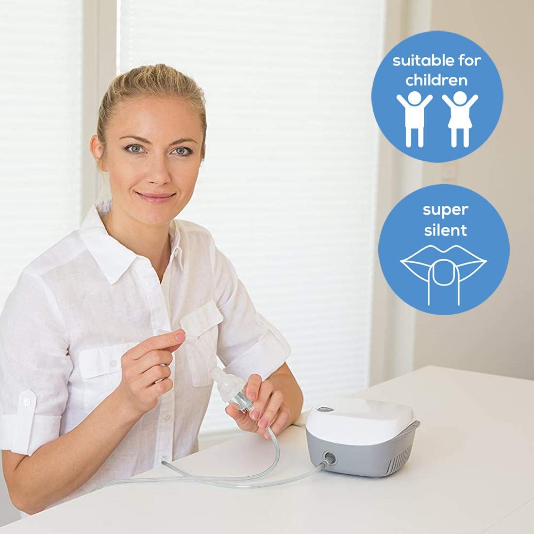 Beurer Nebulizer german technology (IH18) white with 2 mask