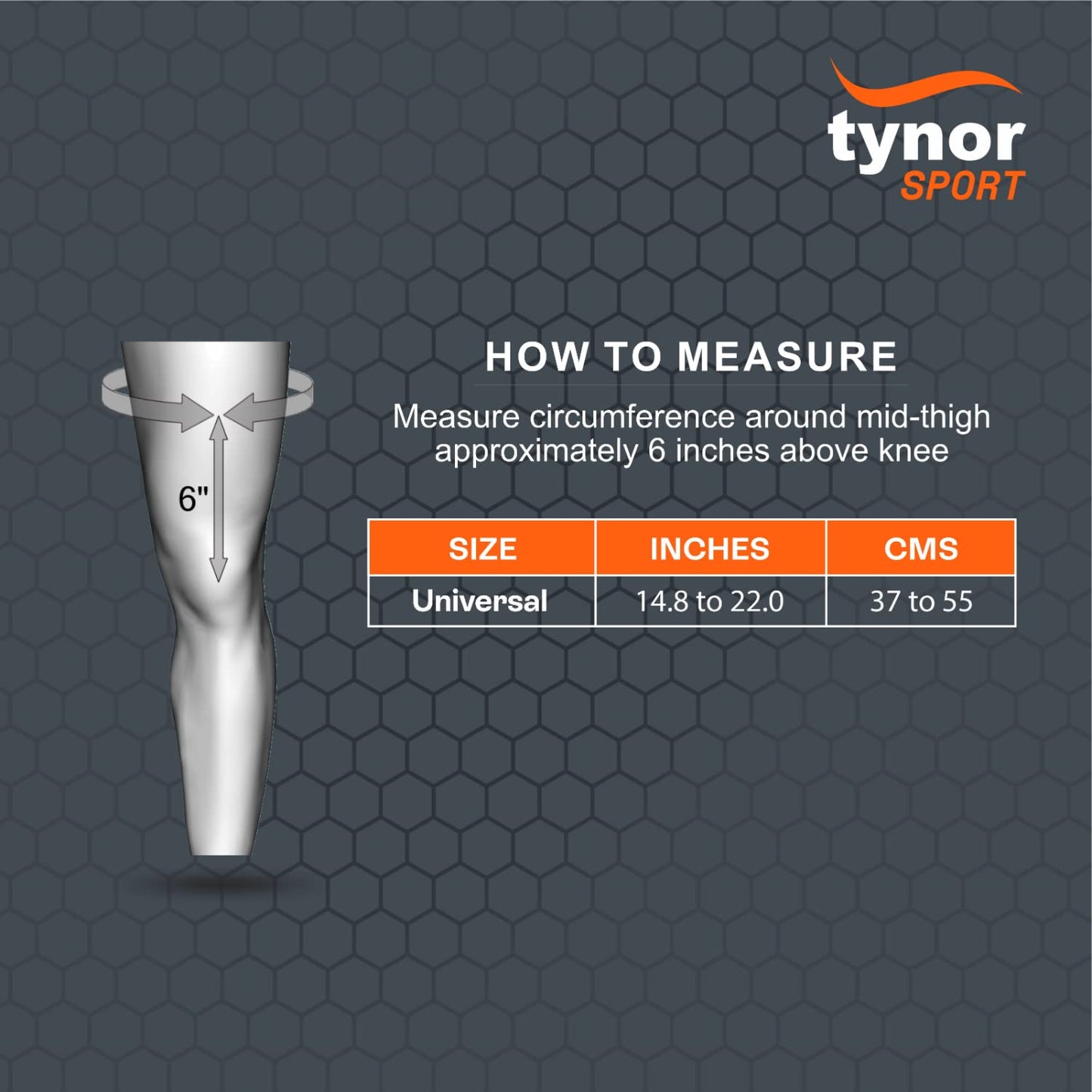 TYNOR Knee Wrap (Neo), Universal