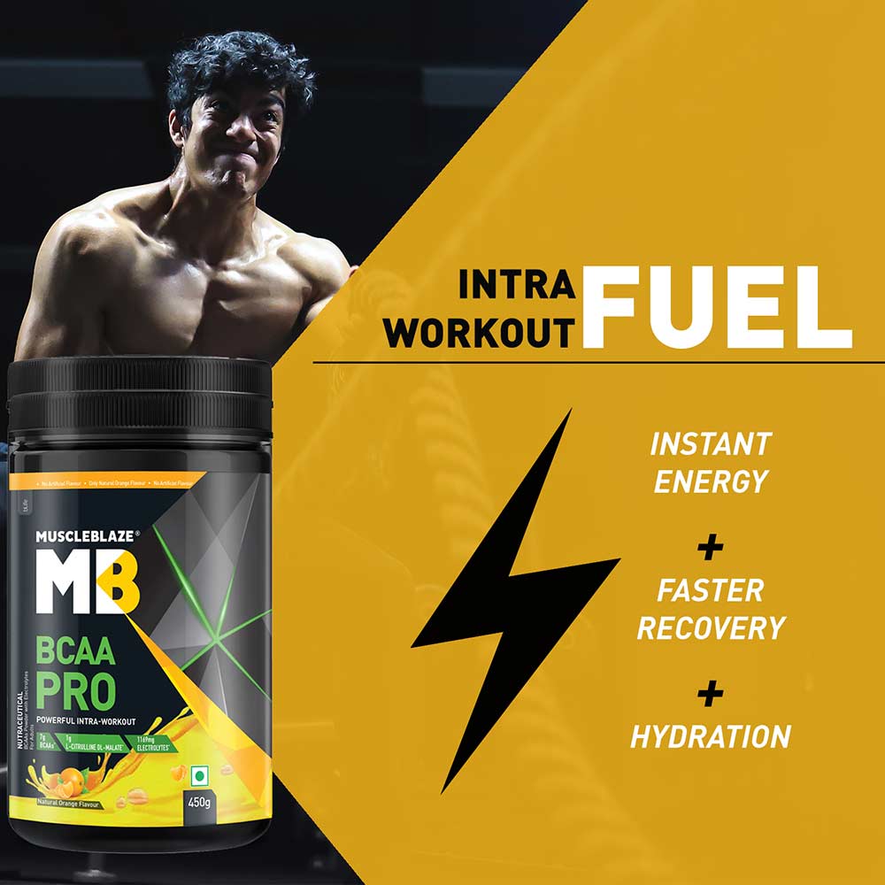 MuscleBlaze BCAA Pro Essential Amino Acids, 250g