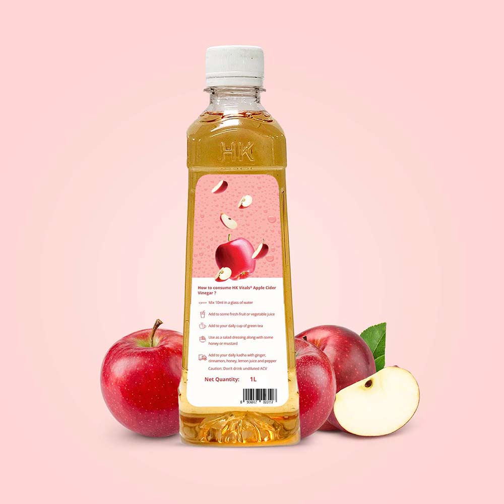 HK Vitals HealthKart Filtered Apple Cider Vinegar, 500 ml