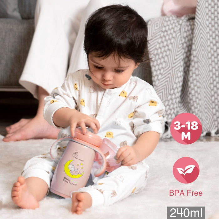 Steebo Crescent SS Baby Spout Sipper 240 ML