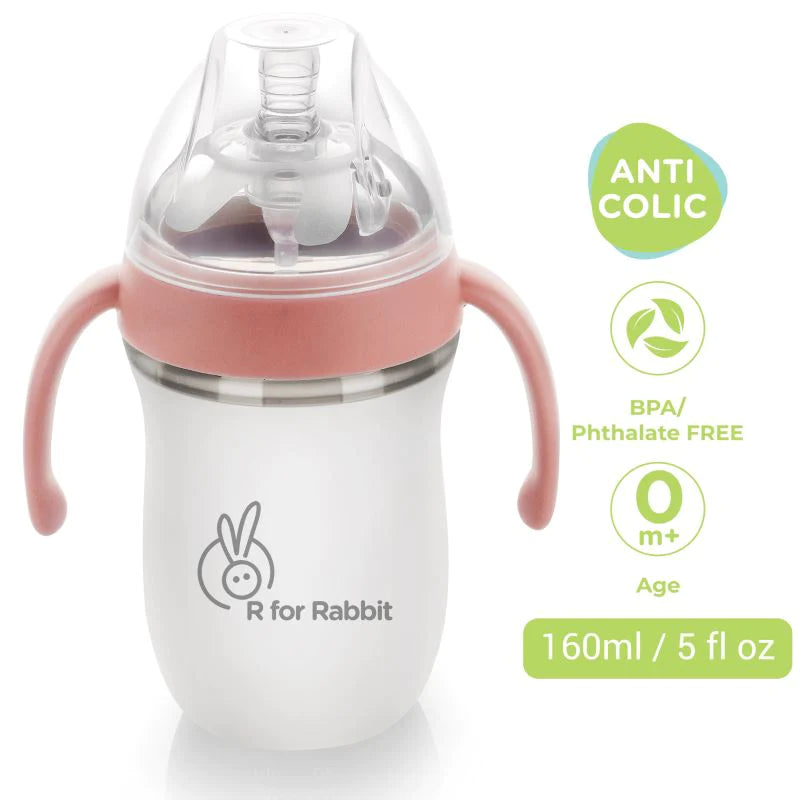 First Feed Silicon 160 ml Silicon Feeding Bottle