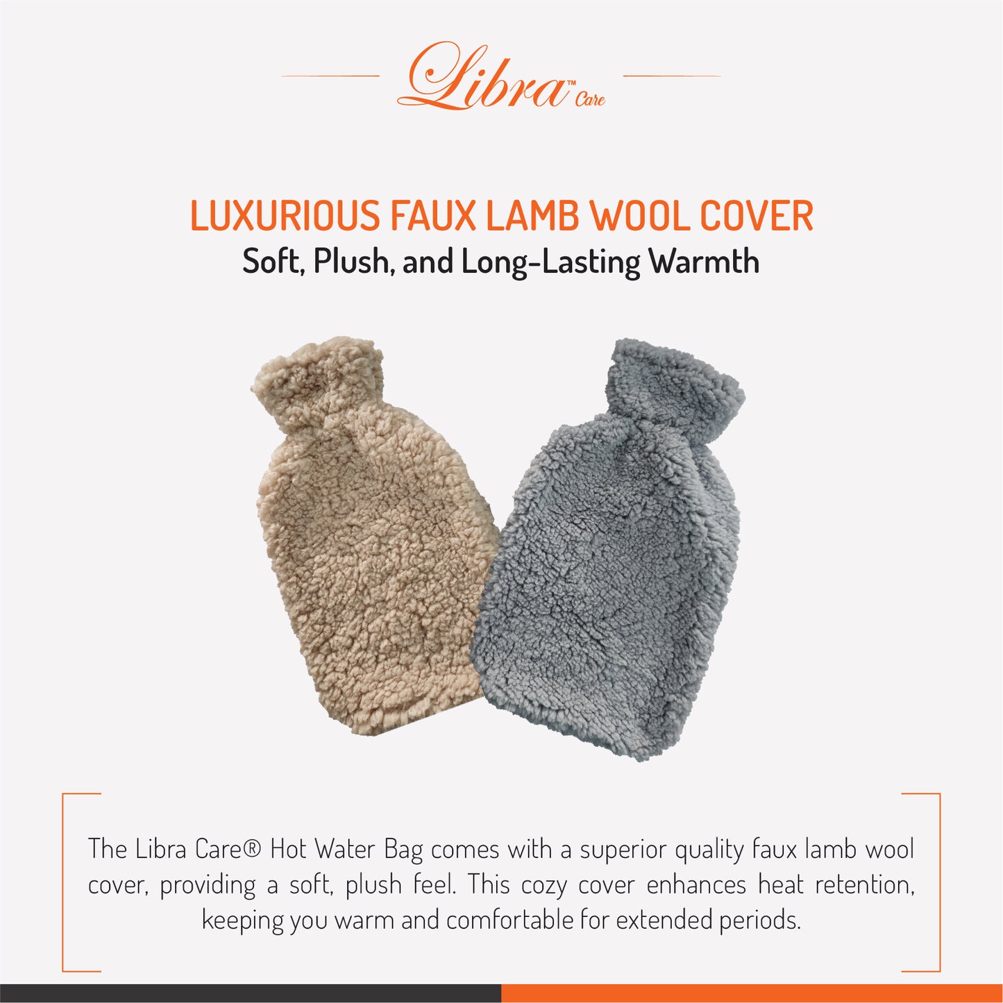 Libra Care® 2.2 Litre Hot water Bottle