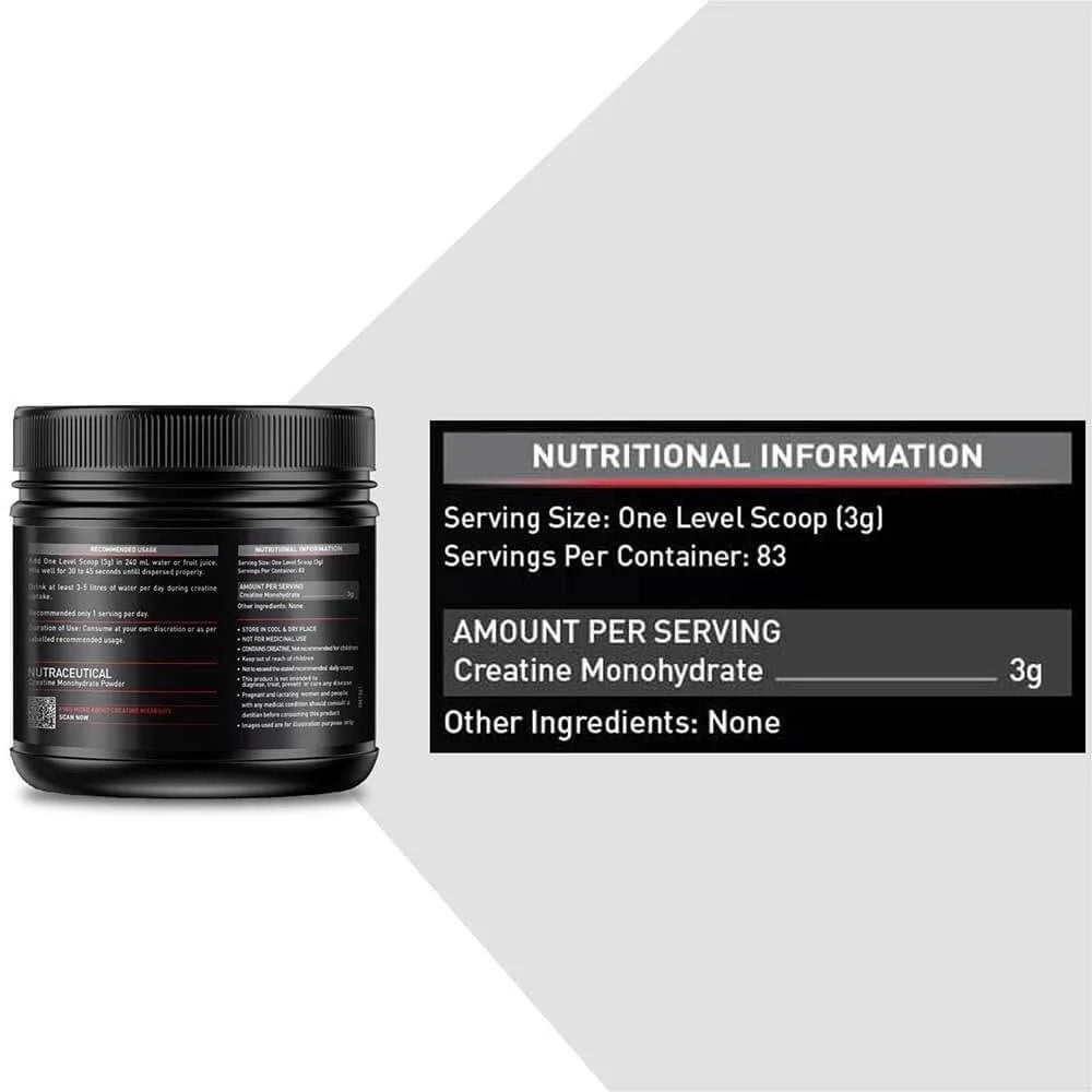 MuscleBlaze Creatine Monohydrate, 250 g