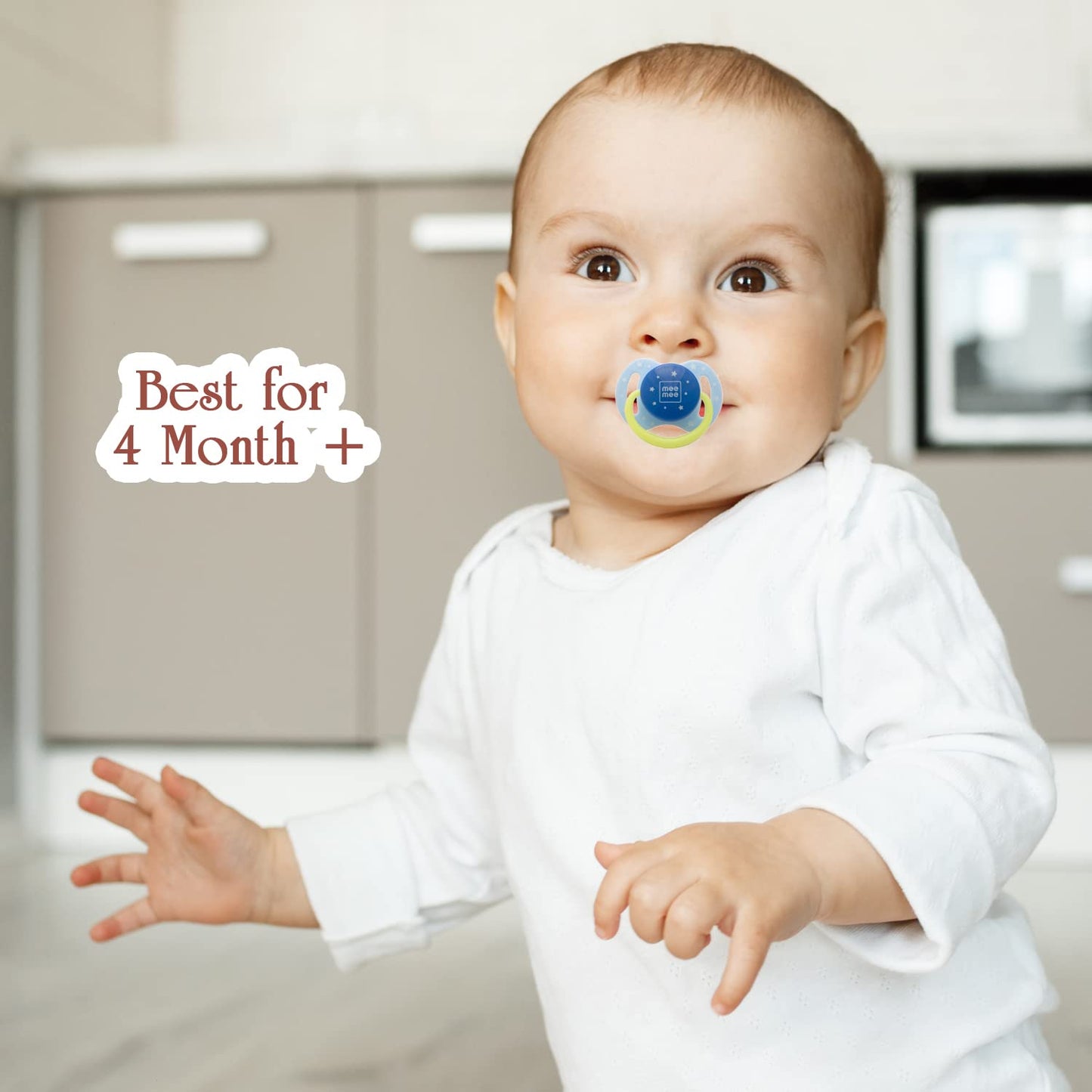 Mee Mee Soft Nipple Baby Pacifier (MM-3750E)