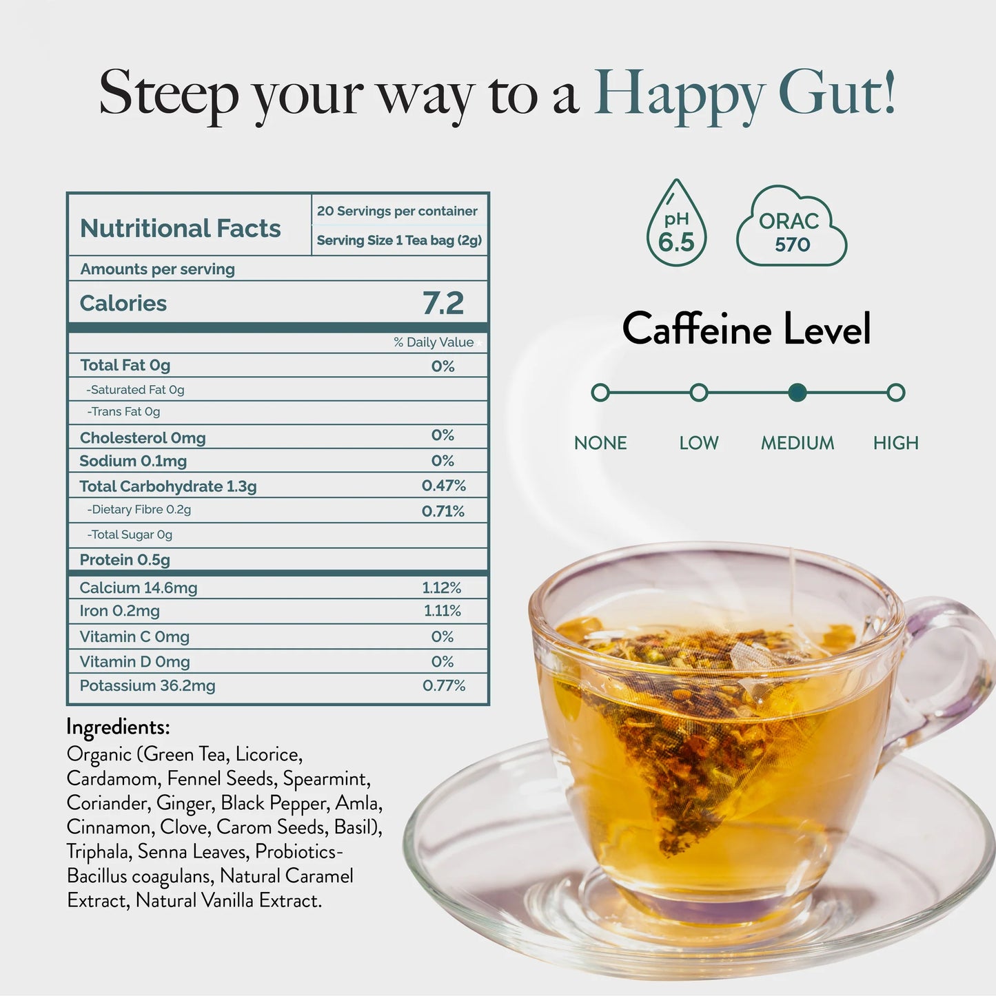 Wellbeing Digest Adaptogenic Green Tea