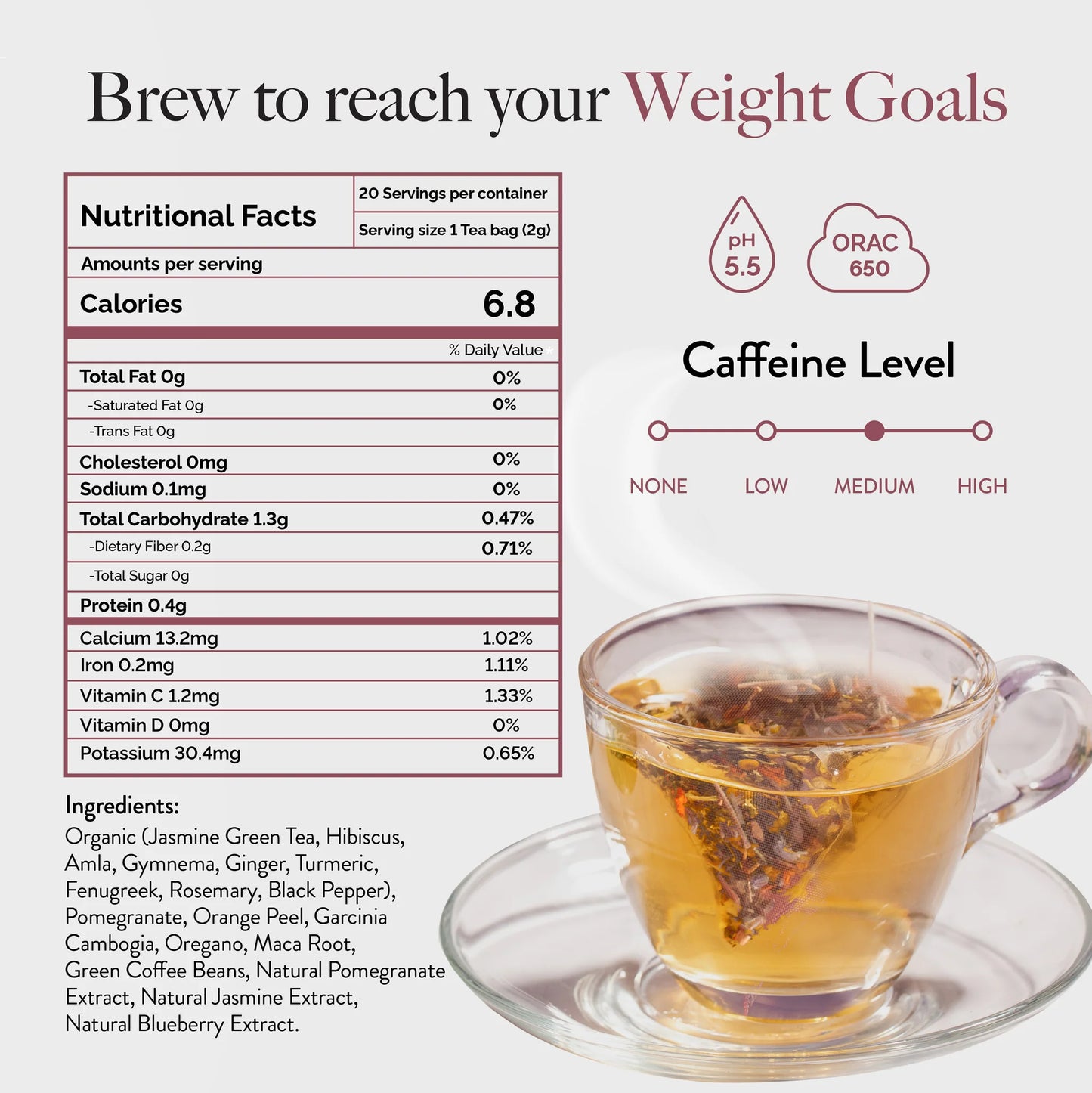 Wellbeing Slim Adaptogenic Green Tea