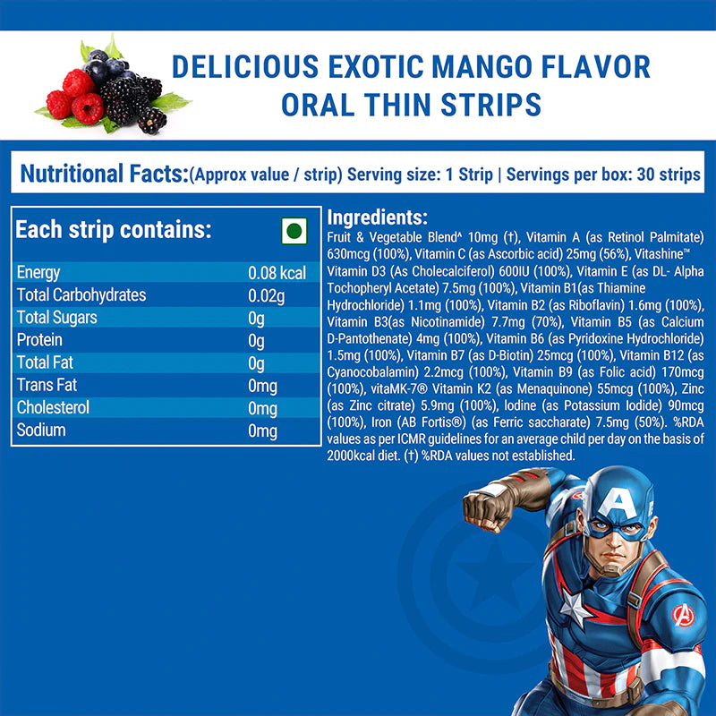 Melts Marvel Multivitamins