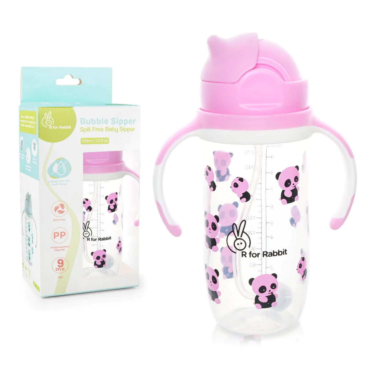 R for Rabbit Bubble Sipper Bottle