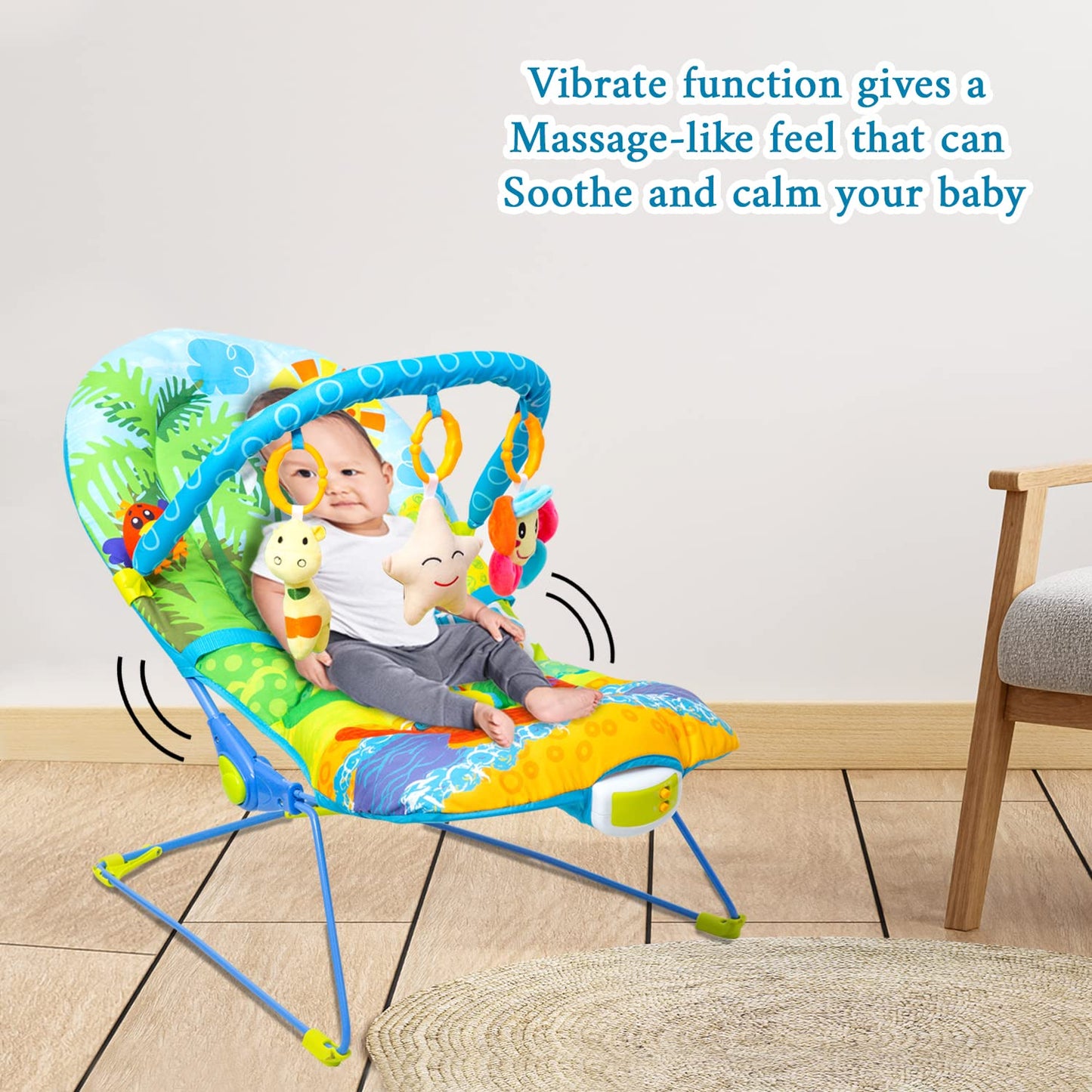 Mee Mee Vibrating & Soothing Baby Bouncer