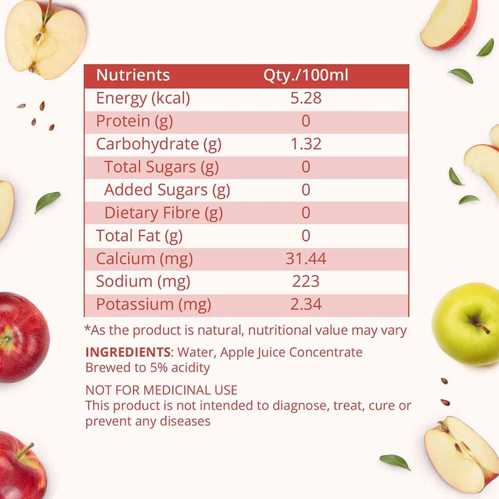 HK Vitals HealthKart Filtered Apple Cider Vinegar, 500 ml