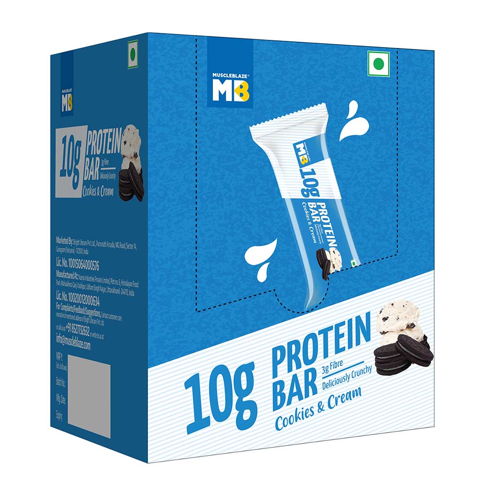MuscleBlaze Energy Bar, 6 bar(s)