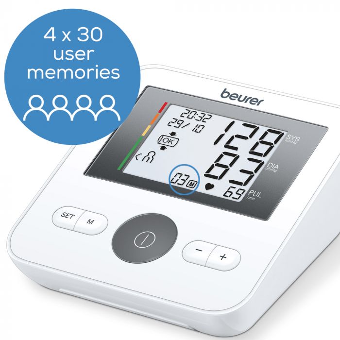 Beurer BM 27 upper arm blood pressure monitor