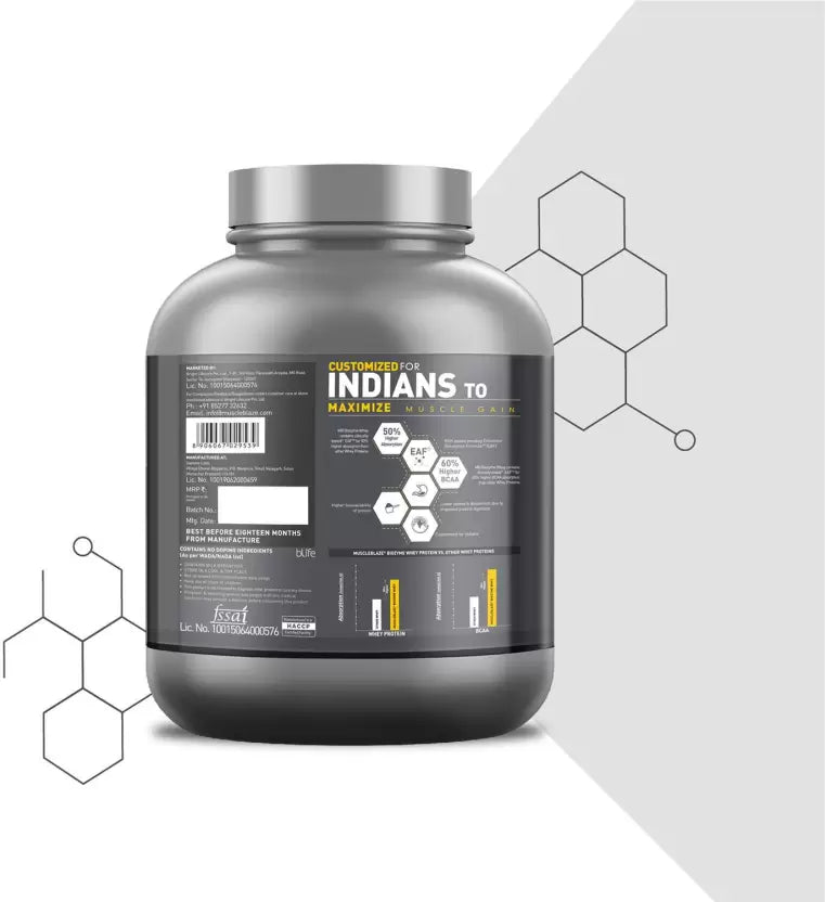 MuscleBlaze Biozyme Whey Protein