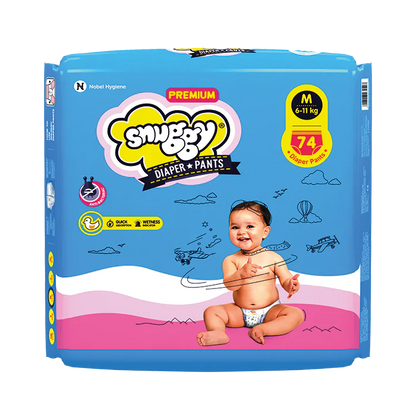 Snuggy Premium Diaper Pants (MRP 1099 PACK)